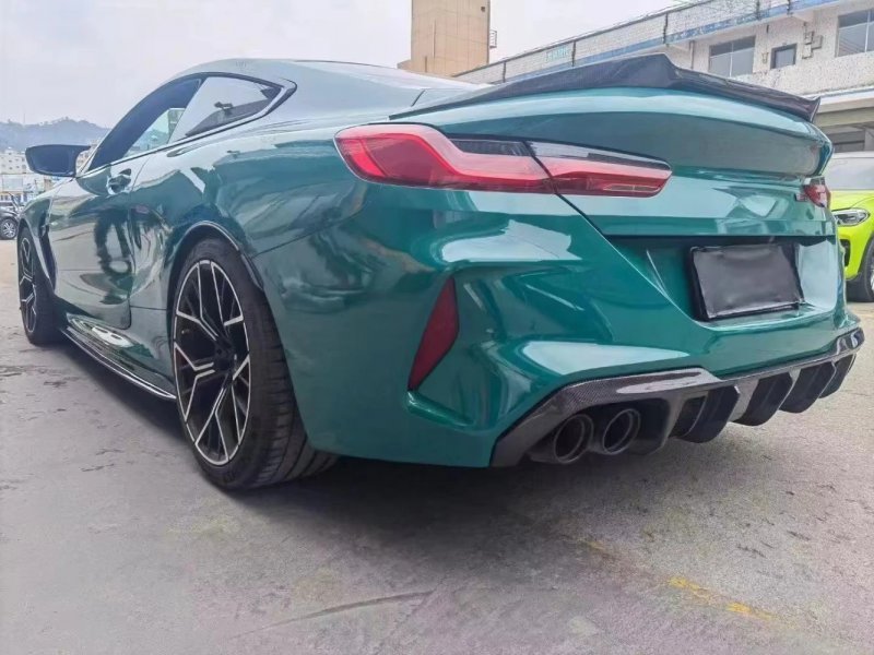 M8 Body Kits for  Excellent Quality Fast Delivery Dry Carbon Fiber Front Lip Side Skirt Rear Diffuser Spoiler